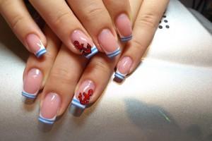 Nail design: French in different styles (photo) Stylized French
