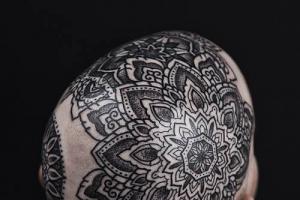 Mandala tattoo sketches, for men, for girls, on the leg, arm, shoulder blade, thigh, sketches with photos