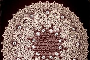 What is special about Vologda lace: the origin of the lace, simple patterns DIY lace scarf